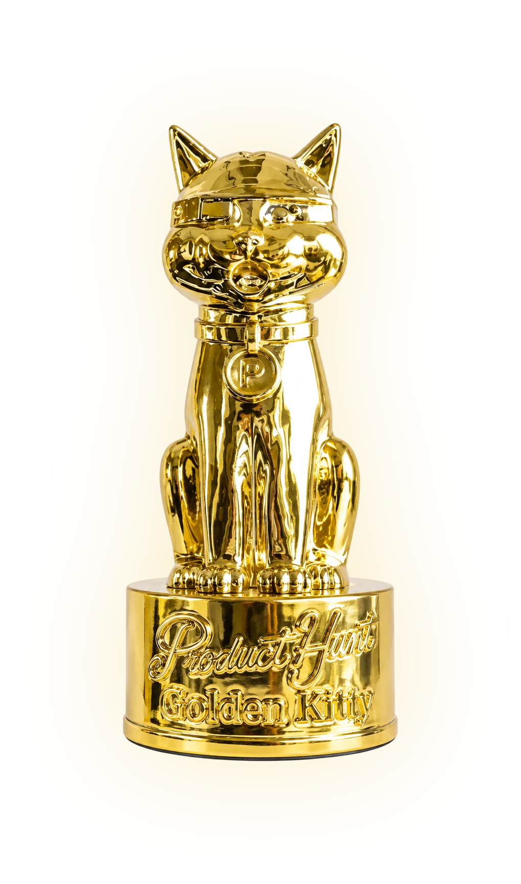 The Golden Kitty trophy